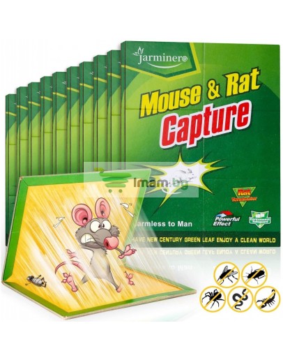 Лепящ капан за мишки среден и голям MouseTrap